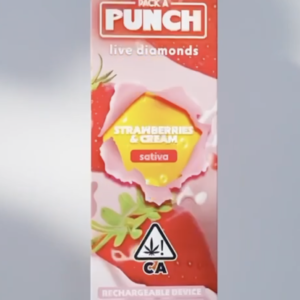 Pack A Punch Strawberries Cream Disposable